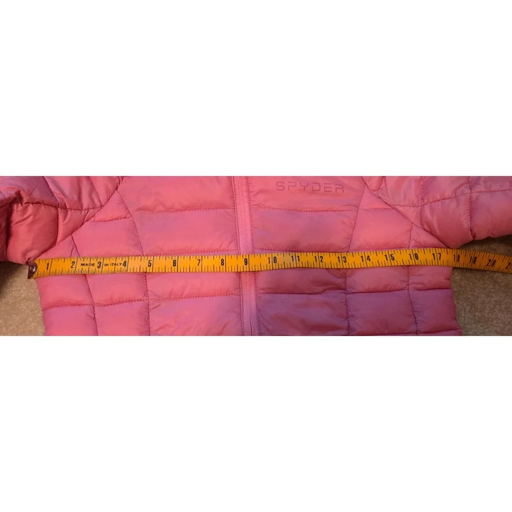 Spyder Hooded Packable‎ Puffer Jacket Women's Small Mauve Rose NWT